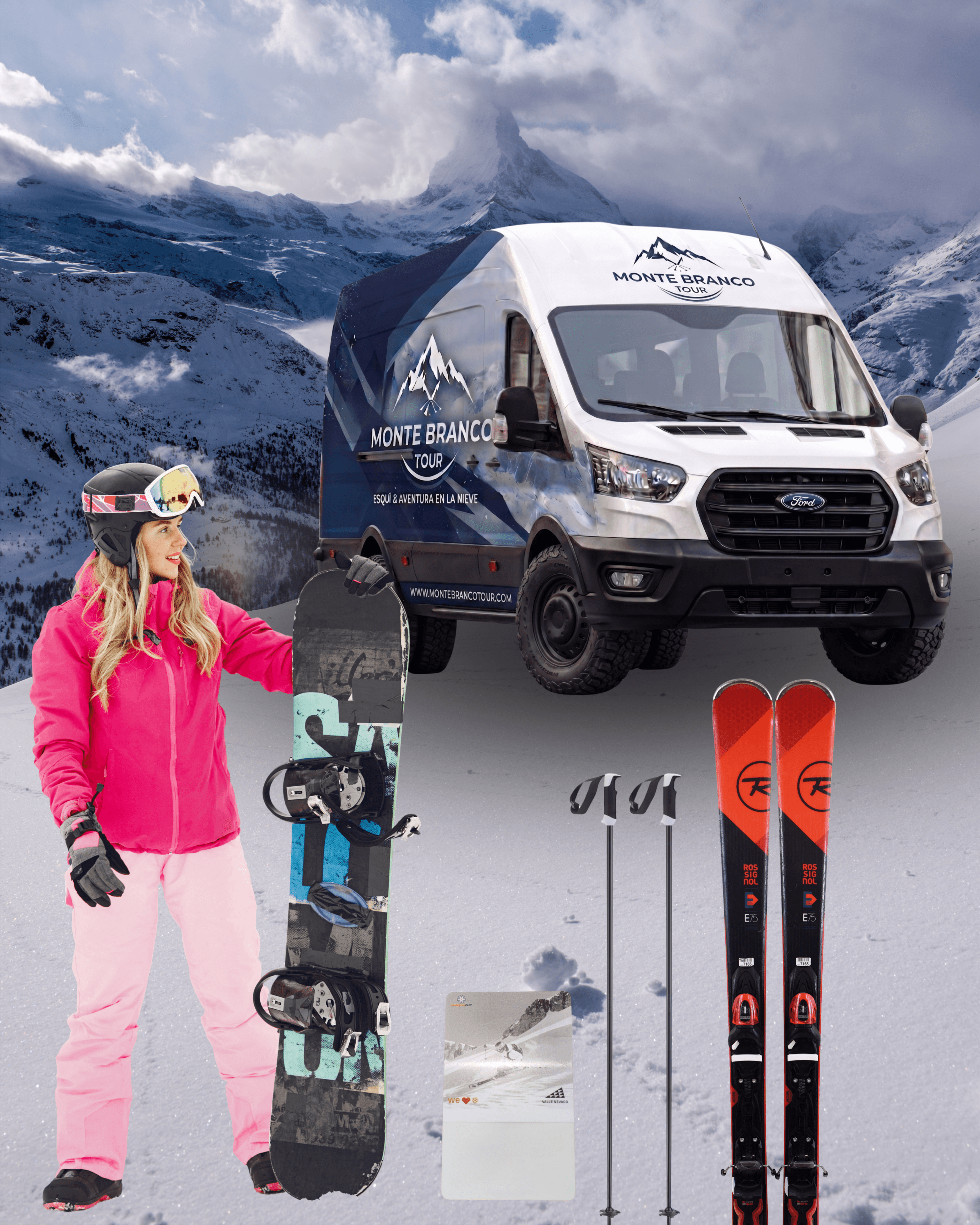 Transporte + Equipo + Ropa + Ticket